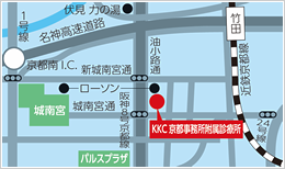 KKC京都事務所 附属診療所の地図
