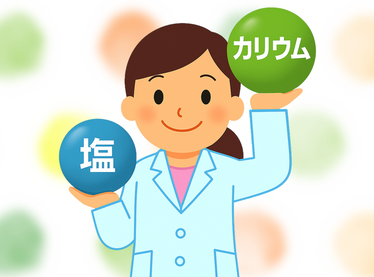 高血圧予防のヒント<br>～「ナトカリ比」って知っていますか？～