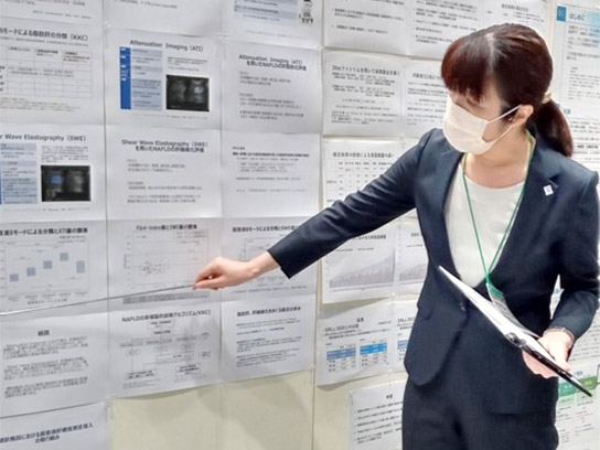 第64回日本人間ドック学会学術大会にてポスタープレゼンテーションを実施