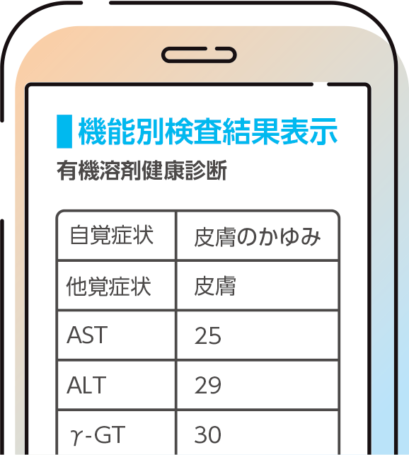 特殊健康診断に対応！